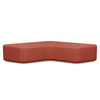 Nano Boomerang Ottoman Ottoman SitOnIt Vinyl Color Brick 