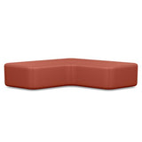 Nano Boomerang Ottoman Ottoman SitOnIt Vinyl Color Brick 