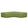 Nano Boomerang Ottoman Ottoman SitOnIt Vinyl Color Moss 