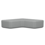 Nano Boomerang Ottoman Ottoman SitOnIt Vinyl Color Platinum 