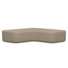 Nano Boomerang Ottoman Ottoman SitOnIt Vinyl Color Pumice 