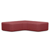 Nano Boomerang Ottoman Ottoman SitOnIt Vinyl Color Ruby 