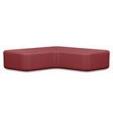 Nano Boomerang Ottoman Ottoman SitOnIt Vinyl Color Ruby 