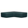 Nano Boomerang Ottoman Ottoman SitOnIt Vinyl Color Tanzanite 