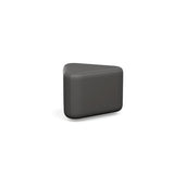 Nano Triangle Ottoman Ottoman SitOnIt Vinyl Charcoal 