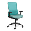 Novo Highback Office Chair Office Chair, Conference Chair, Computer Chair, Teacher Chair, Meeting Chair SitOnIt Fabric Color Tiffany Mesh Color Aqua Standard Synchro