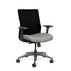 Novo Midback Office Chair Office Chair, Conference Chair, Computer Chair, Teacher Chair, Meeting Chair SitOnIt Fabric Color Dove Mesh Color Onyx Standard Synchro