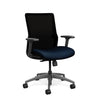 Novo Midback Office Chair Office Chair, Conference Chair, Computer Chair, Teacher Chair, Meeting Chair SitOnIt Fabric Color Midnight Mesh Color Onyx Standard Synchro