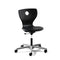 PantoMove Lupo Height Adjustable Chair Classroom Chairs VS America Adjustable from 16 1/2” – 21 1/2” Black Grey Hard (Carpet)