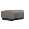 Pasea 120 Degree Corner Bench Lounge Seating, Modular Lounge Seating SitOnIt Fabric Color Fog 