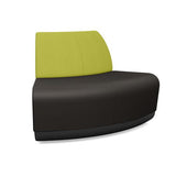 Pasea 120 Degree Outer Seat Lounge Seating, Modular Lounge Seating SitOnIt Fabric Color Smoky Fabric Color Apple 