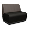 Pasea 1.5 Seat Lounge Seating, Modular Lounge Seating SitOnIt Fabric Color Onyx Fabric Color Smoky 