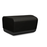 Pasea Right Angled End Bench Lounge Seating, Modular Lounge Seating SitOnIt Fabric Color Onyx 