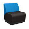 Pasea Single Seat Lounge Seating, Modular Lounge Seating SitOnIt Fabric Color Smoky Fabric Color Electric Blue 