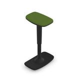 Remy 2820 Black Plastic Base Stool Stools 9to5 Seating Fabric Color Kiwi 