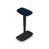 Remy 2820 Black Plastic Base Stool Stools 9to5 Seating Fabric Color Varsity 