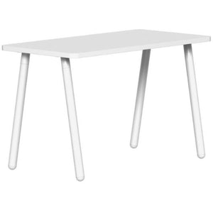 SitOnIt Reya Angled Leg Desk | White Base Accent | Home Office Edition Home Office SitOnIt Table Size 20 D x 40 W Laminate Color White Metal