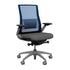 Vectra Highback Office Chair Office Chair, Conference Chair, Meeting Chair SitOnIt Mesh Color Navy Fabric Color Dust Fog Frame