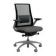 Vectra Highback Office Chair Office Chair, Conference Chair, Meeting Chair SitOnIt Mesh Color Onyx Fabric Color Dust Fog Frame